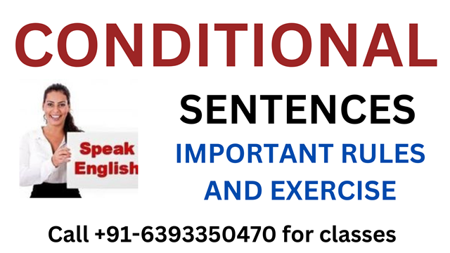 Conditional Sentences Rules and Exercise